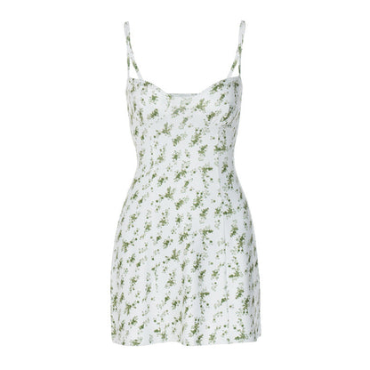 Floral Print Slip Dress Lightweight Casual Summer Dress