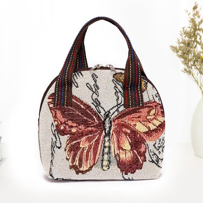 Handbag Bag Women'S New Bag Children'S Bag Woven Ethnic Style Small Cloth Bag