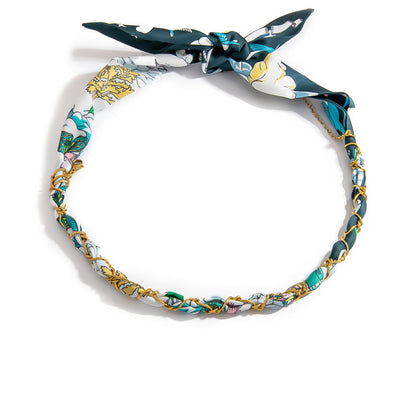 Stylish Floral Stainless Steel Necklace for Women