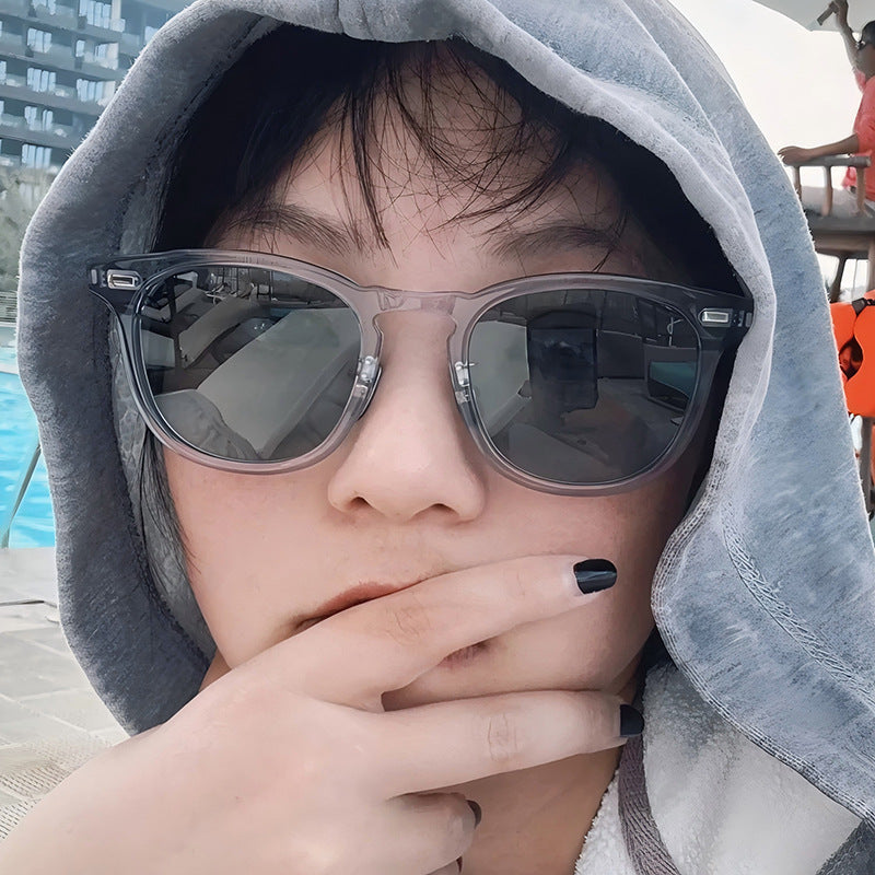 Trendy Casual UV400 Round Sunglasses for Outdoor Fashion