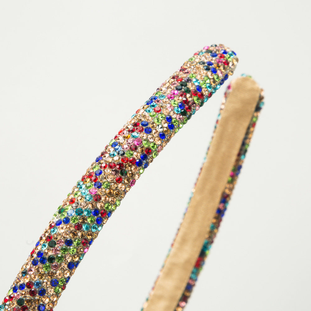 Luxury Rhinestone Headband Elegant Fashion Hair Accessory