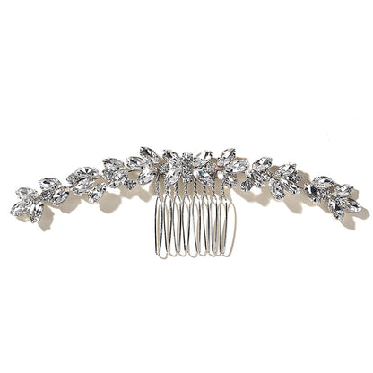 Classy Women's Updo Hair Bun Maker with Rhinestones