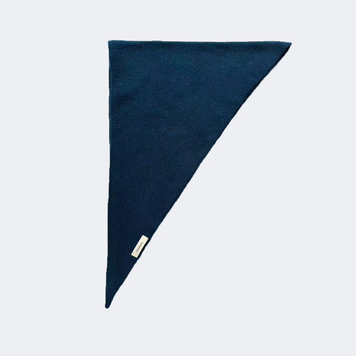 12 Color Selection 100% Wool Knitted Triangle Scarf for Women