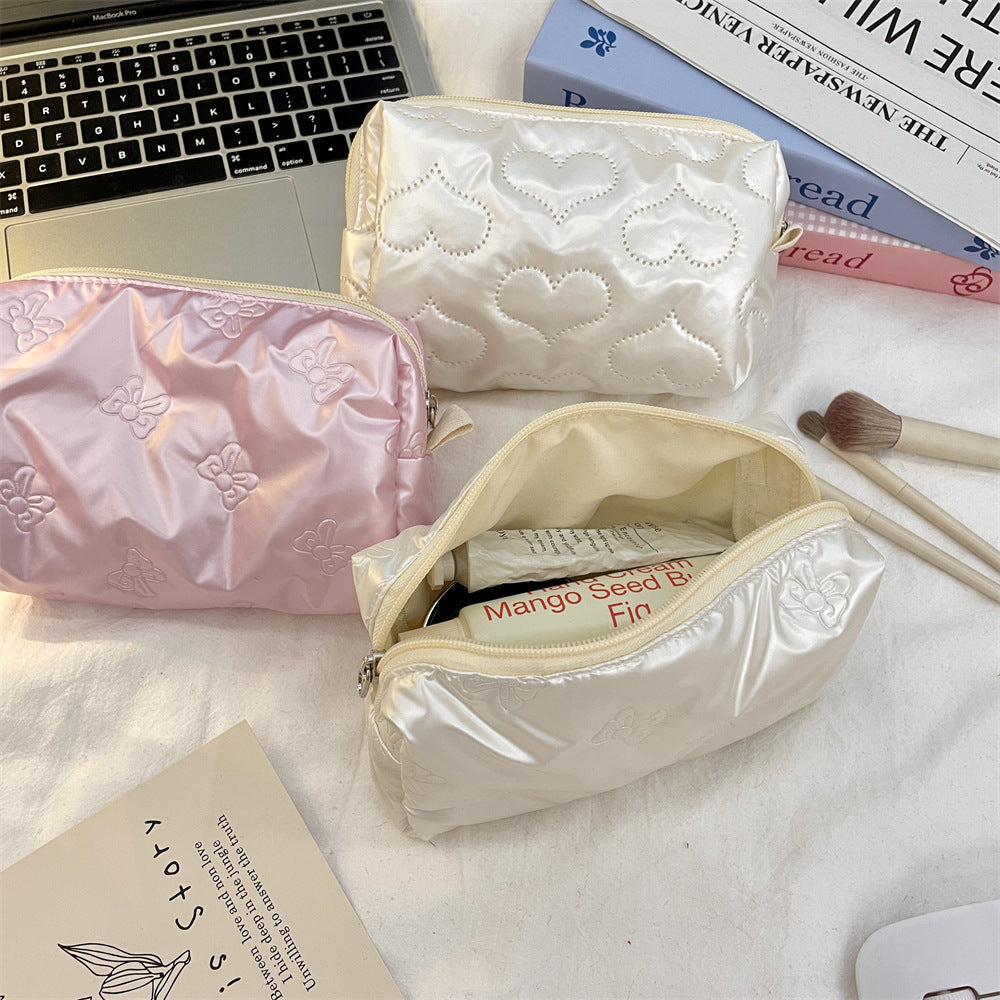 Love Bow Cute Make Up Bag