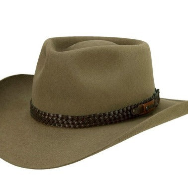 Men's Stylish Wool Fedora Hat with Bow