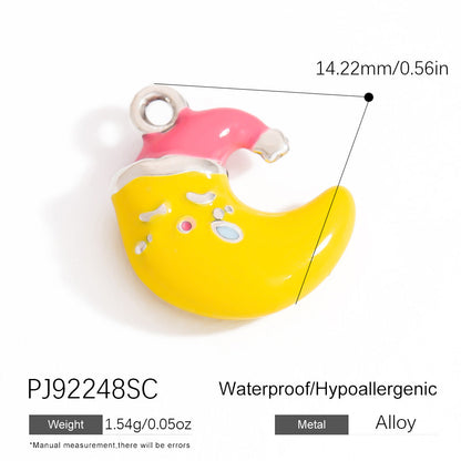 Stainless Steel DIY Jewelry Accessories Cute Charm Pendant