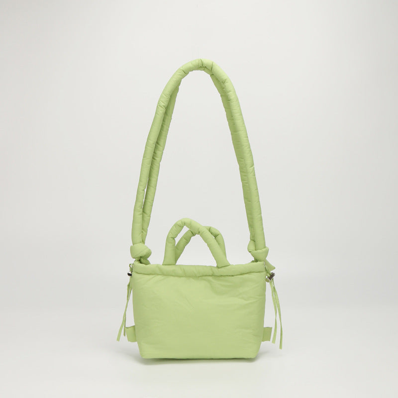 Lightweight Nylon Bucket Bag for Women