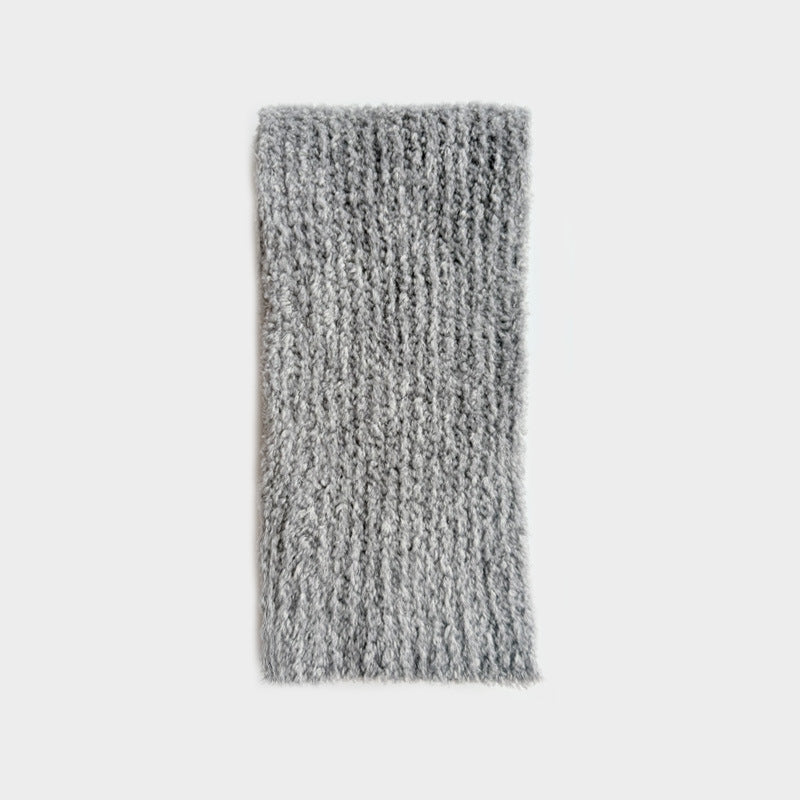 Handmade 25% Wool Blend Knitted Scarf for Women