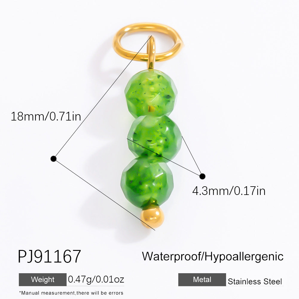 Butterfly Pendant Necklace Elegant Stainless Steel