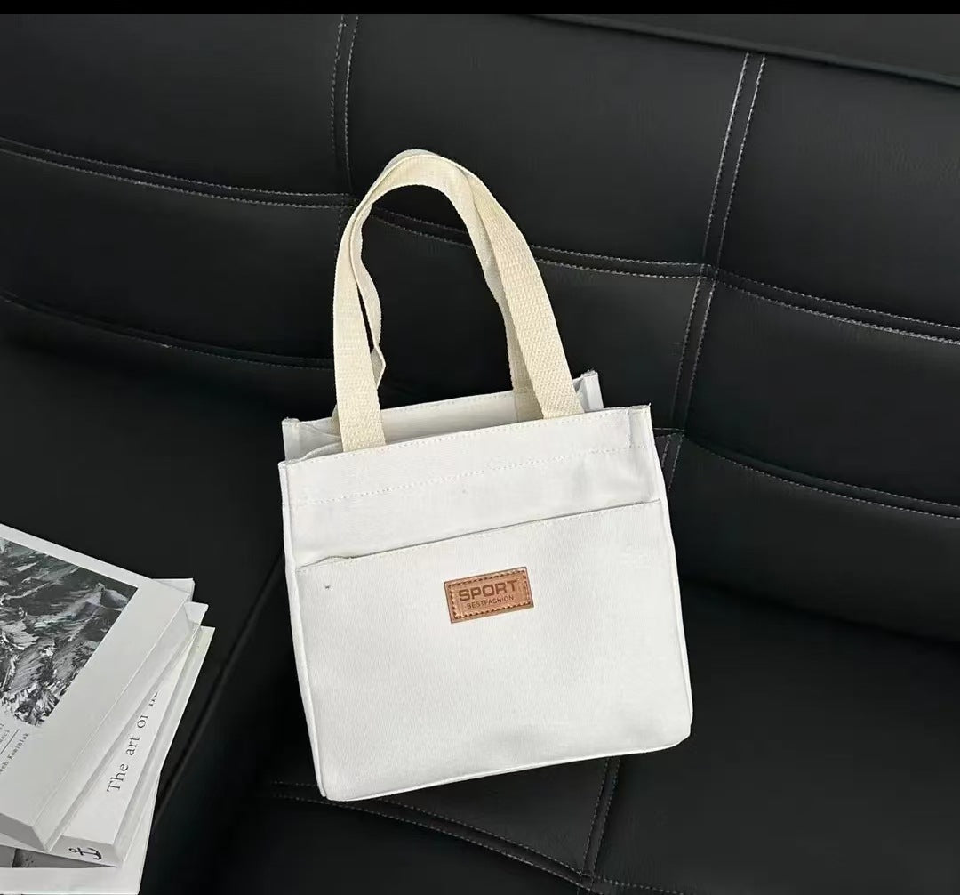 Minimalist Canvas Tote Bag Casual & Stylish