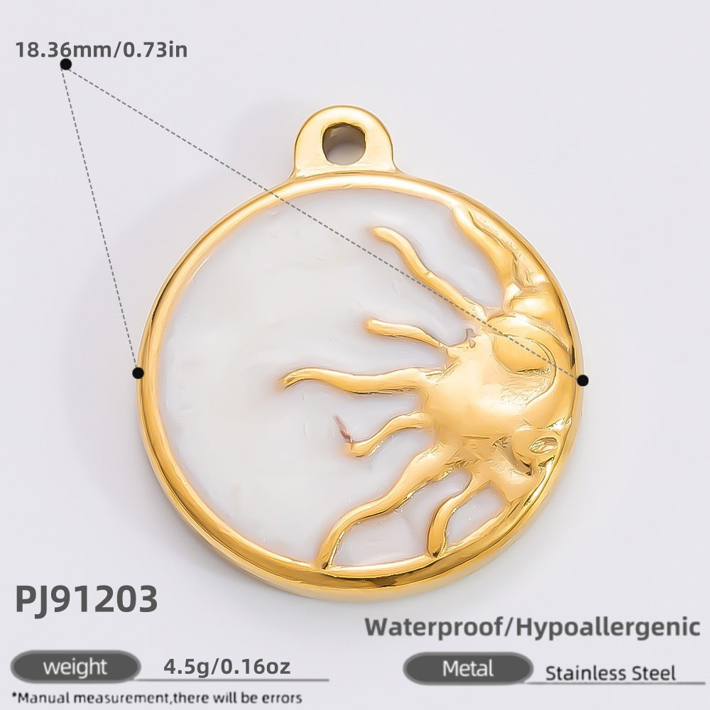 Elegant Stainless Steel Pendant Necklace Fashion Accessories