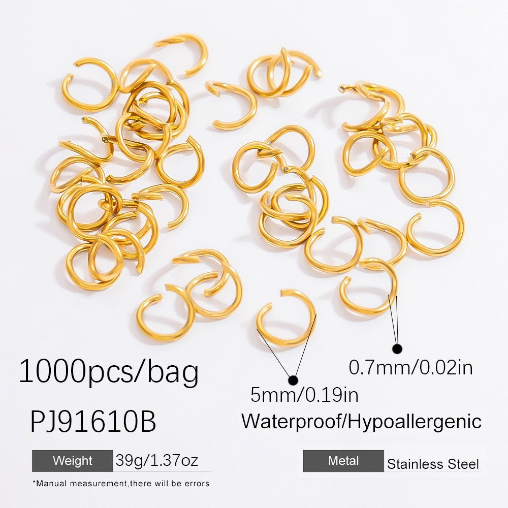 DIY Stainless Steel Open Jump Rings Jewelry Accessories