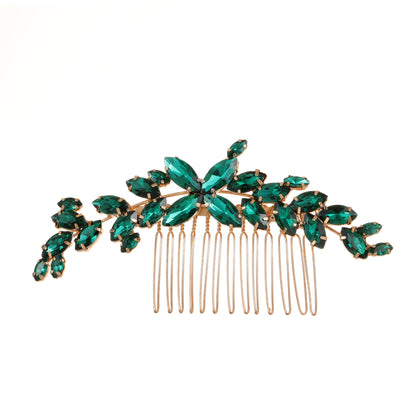 Minimalist Bridal Comb with Rhinestones Elegant Hair Accessory