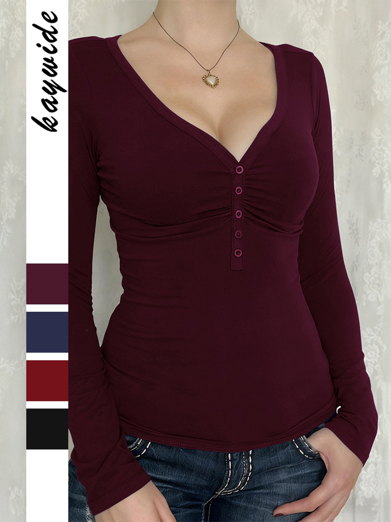 Y2K Style Long Sleeve T-Shirt for Women