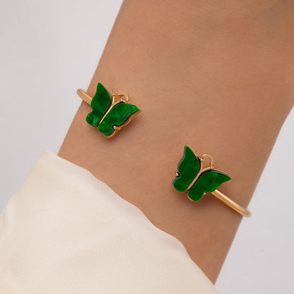 Floral Pearl Open Cuff Bracelet Stylish Fresh Design