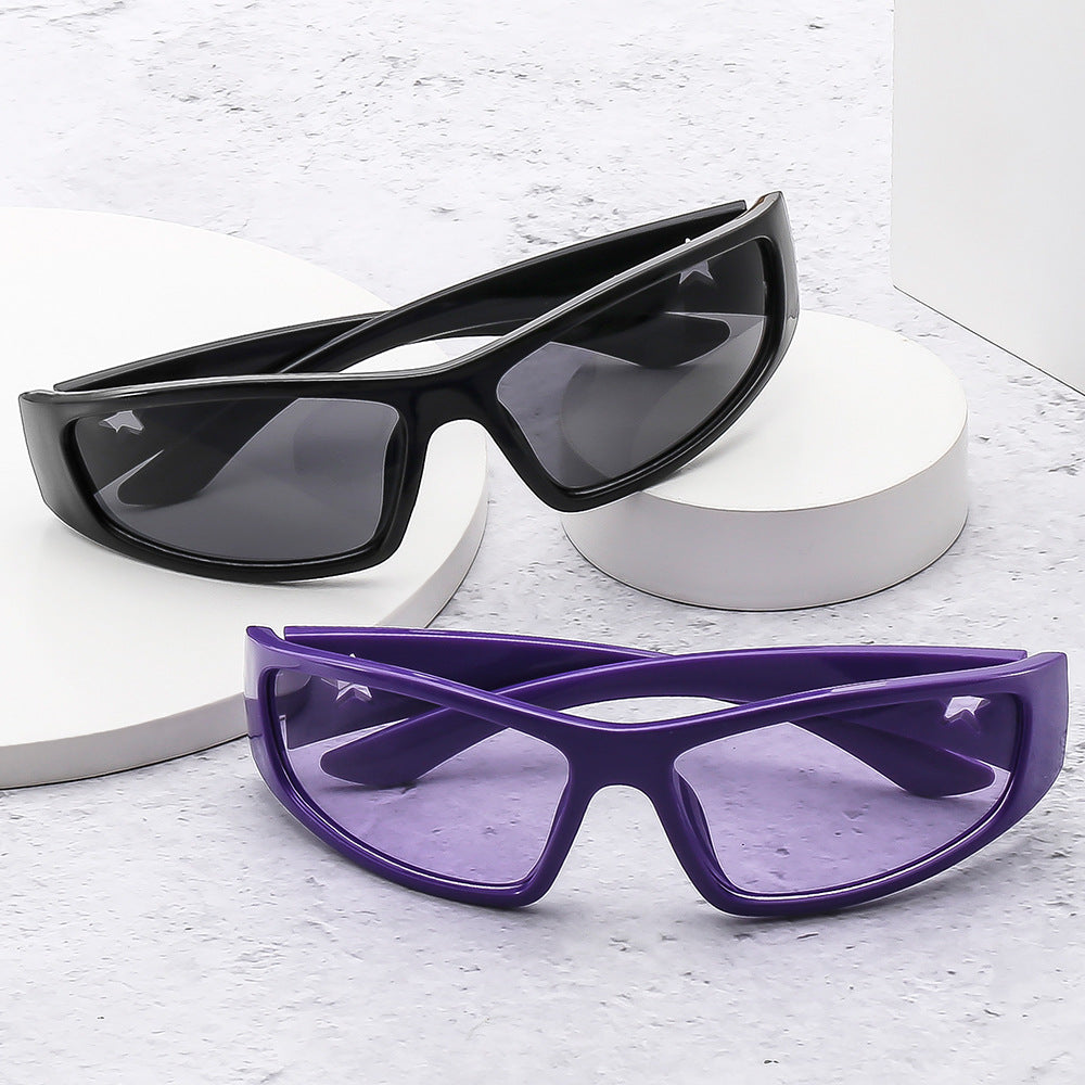Trendy Y2K Styled Sunglasses Outdoor Futuristic Shades
