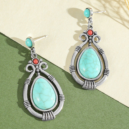Trendy Tassel Drop Earrings Vintage Boho Statement Jewelry