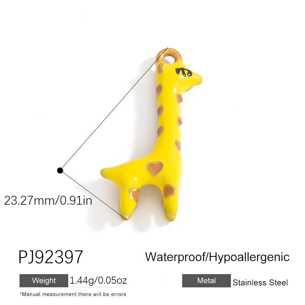 Stylish Floral Stainless Steel Necklace for Women