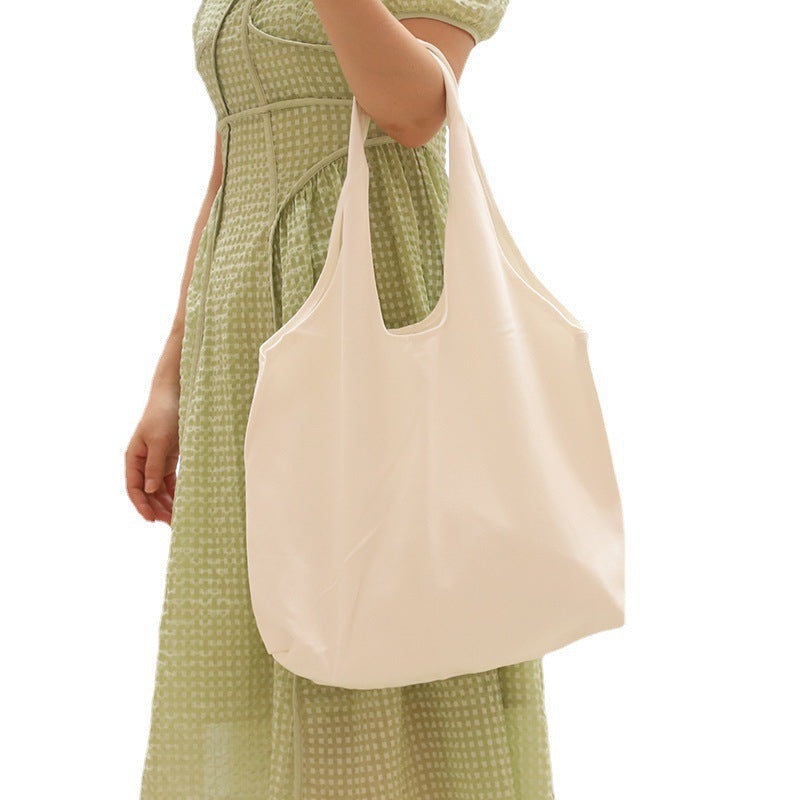 Casual Large Capacity Canvas Tote Bag for Daily Use