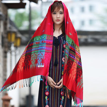 Nepal Ethnic Style Shawl Scarf