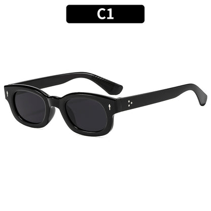 Retro Square Sunglasses Stylish Outdoor UV400 Eyewear
