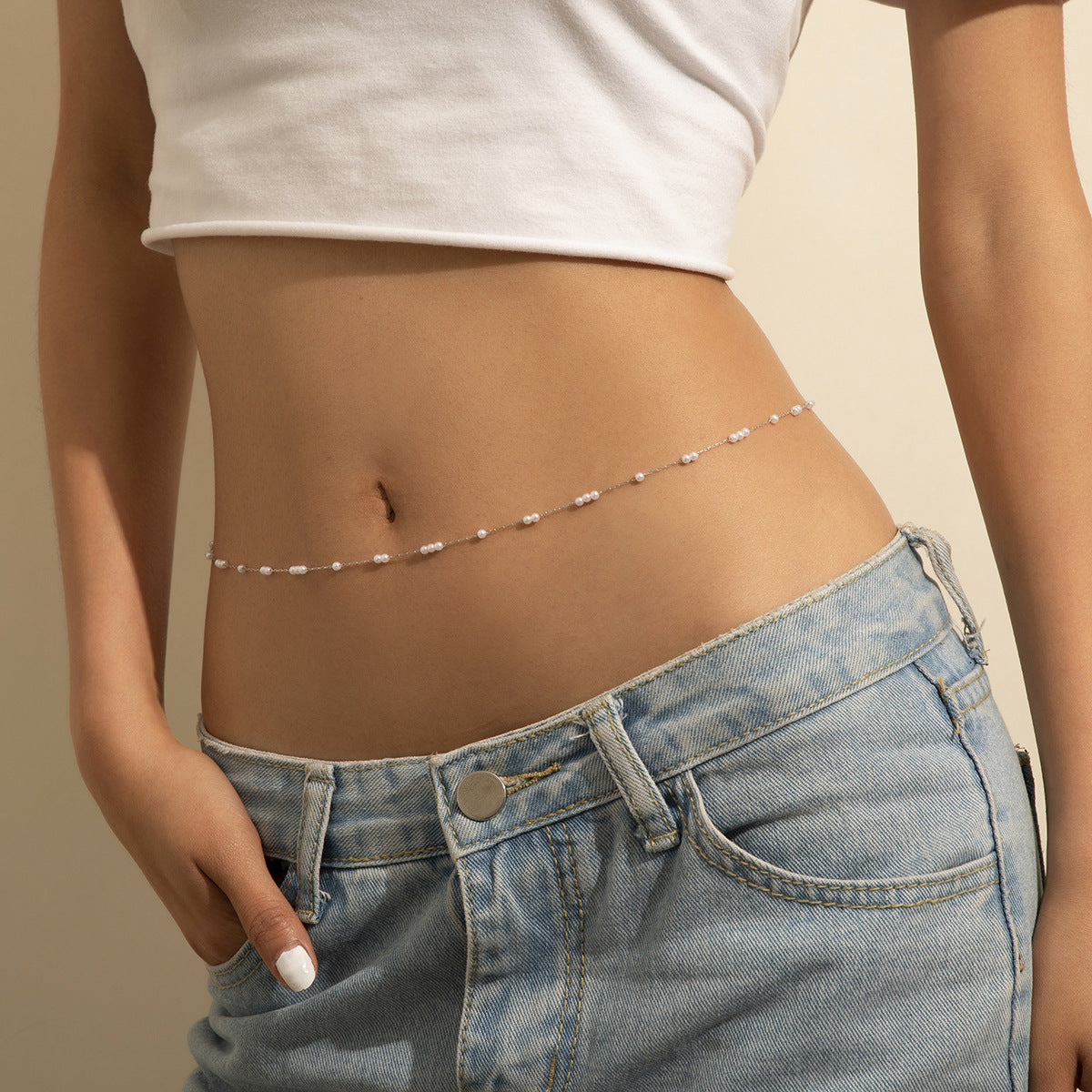Sexy Peral Waist Chain