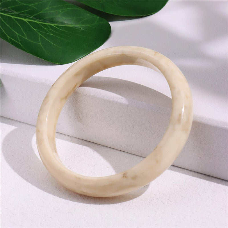Colorful Irregular Single Acrylic Bracelets