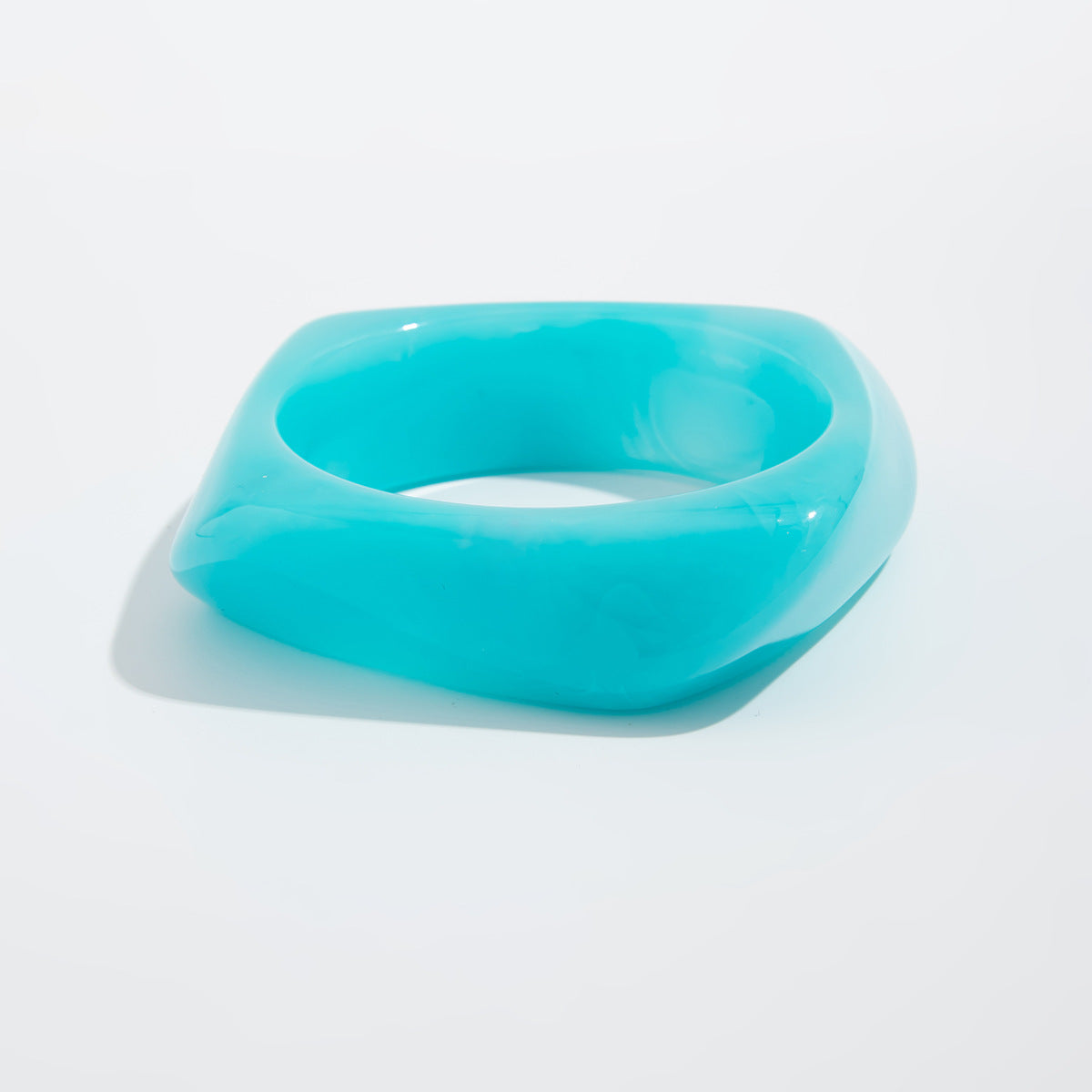 Geometric Acrylic Bangle Bracelet Trendy Ins Style For Women