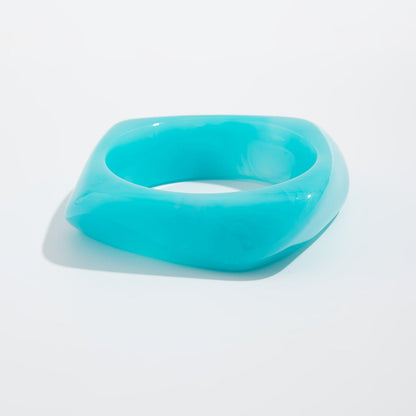 Geometric Acrylic Bangle Bracelet Trendy Ins Style For Women