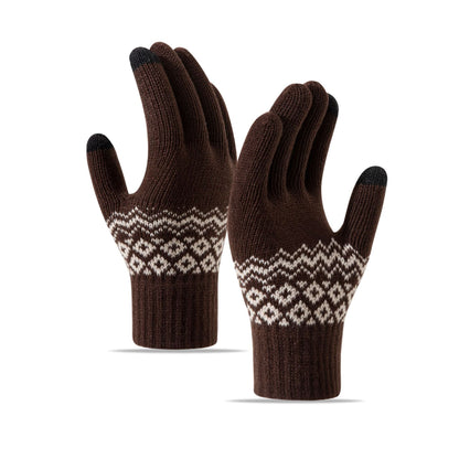 Knitted Touchscreen Gloves Warm Winter Outdoor Sports Gloves