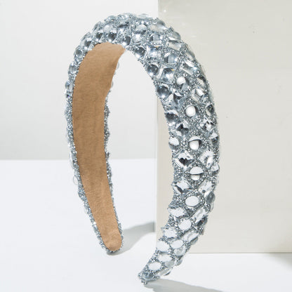 Trendy Resin Pearl Headband Elegant Hair Accessory