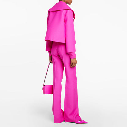 Stylish Jacket & Pants Set with Pocket