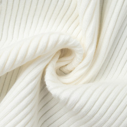 Casual Long Sleeve Cardigan Zipper Knit Jacket for Women