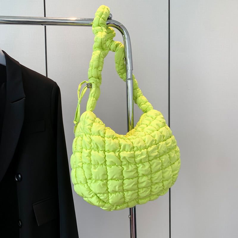 Trendy Nylon Cloud Bag Soft Casual Shoulder Bag