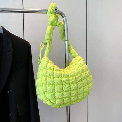 Trendy Nylon Cloud Bag Soft Casual Shoulder Bag