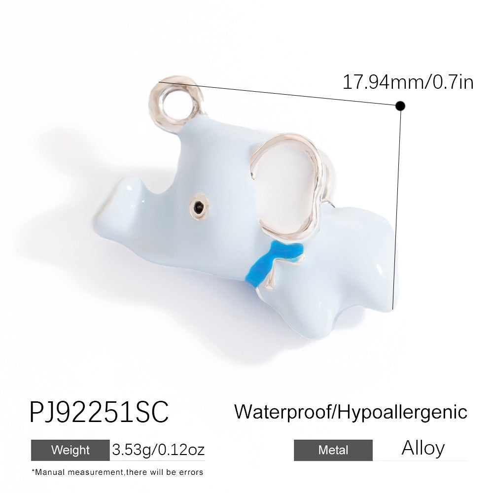 Stainless Steel DIY Jewelry Accessories Cute Charm Pendant