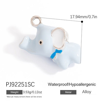 Stainless Steel DIY Jewelry Accessories Cute Charm Pendant