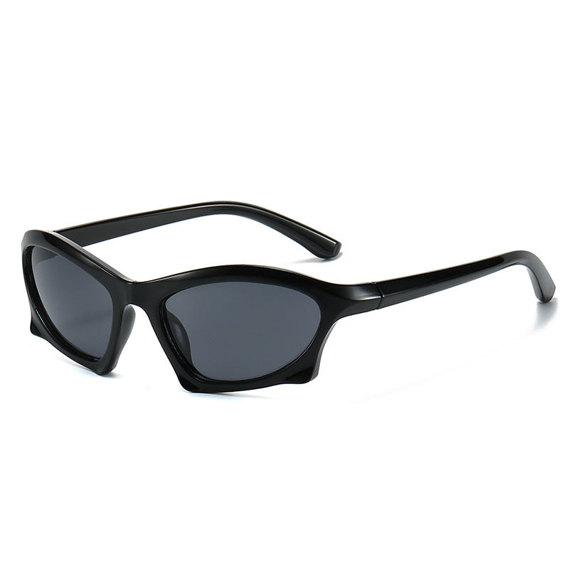 Geometric Retro Sunglasses Stylish Full Frame UV400 Protection