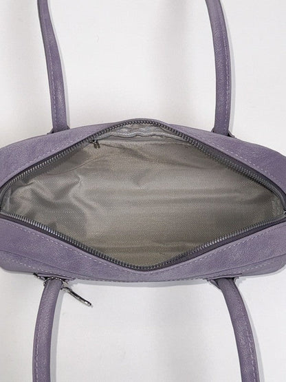 Trendy City Simplistic Shoulder Bowling Bag with Star Pendant