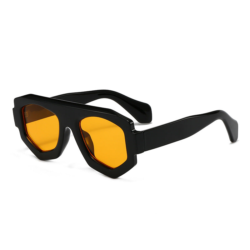 Geometric Cat Eye Sunglasses Trendy UV400 Protection