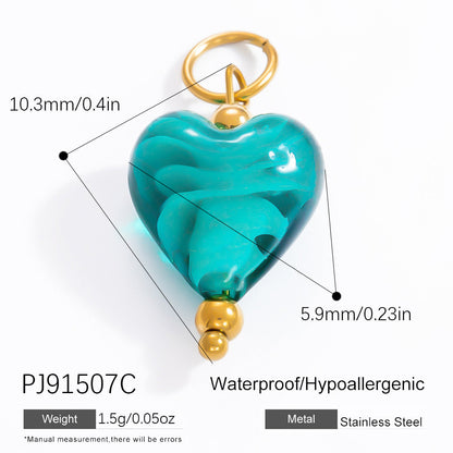 Fashionable DIY Jewelry Pendant Necklace Stainless Steel 18K Gold Plated
