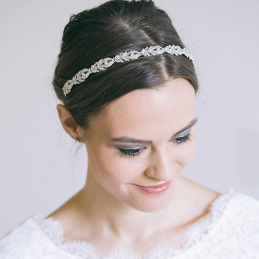 Trendy Rhinestone Crown Headband Fashion Accessories