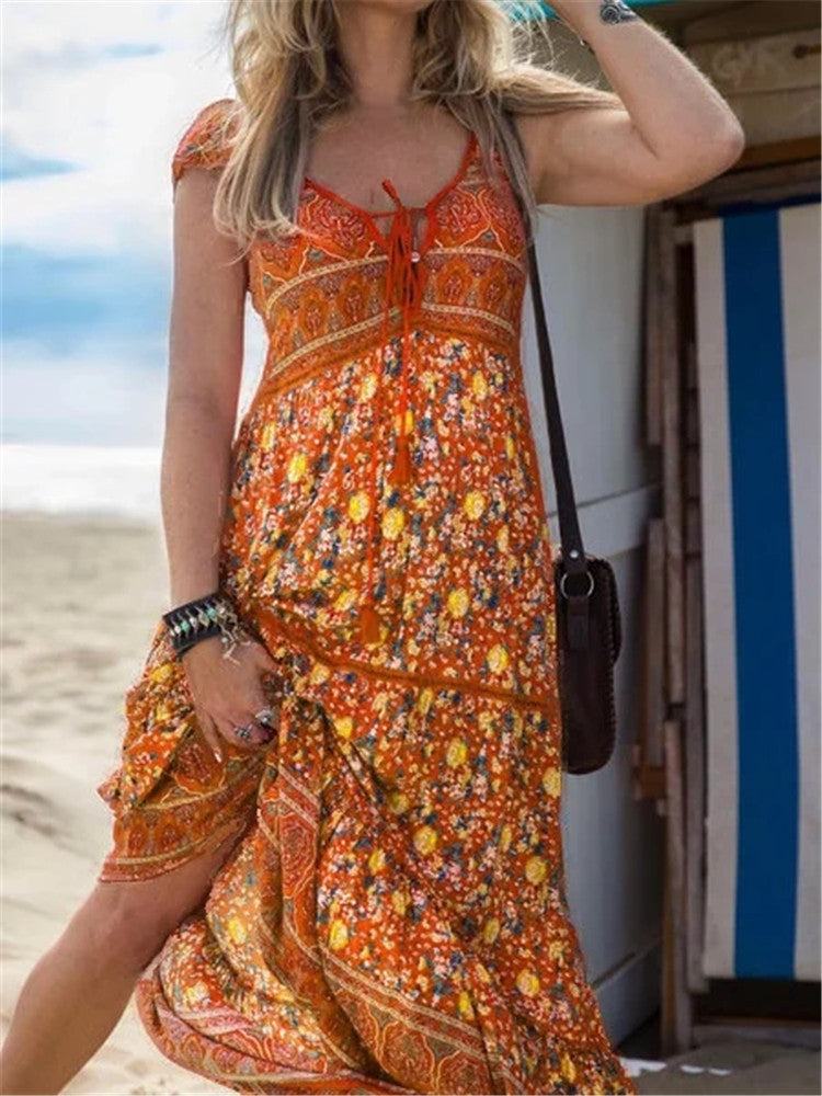 Summer New Popular Dress Long Skirt Fashion Soft And Cool