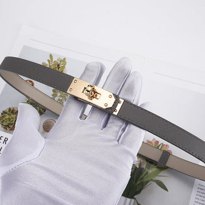 Vintage Skinny Waist Adjustable Belt