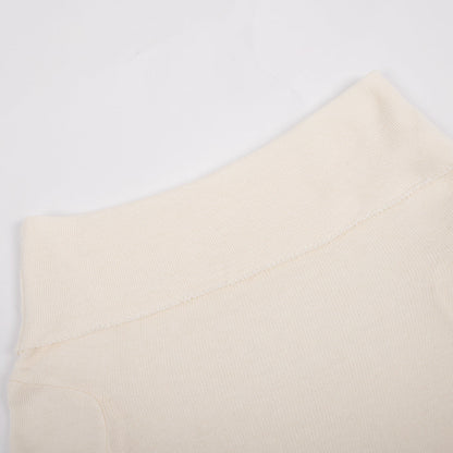 Off Shoulder Sexy Solid Color Knit Top