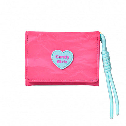 Simple Love Leather Card Cases Wallets