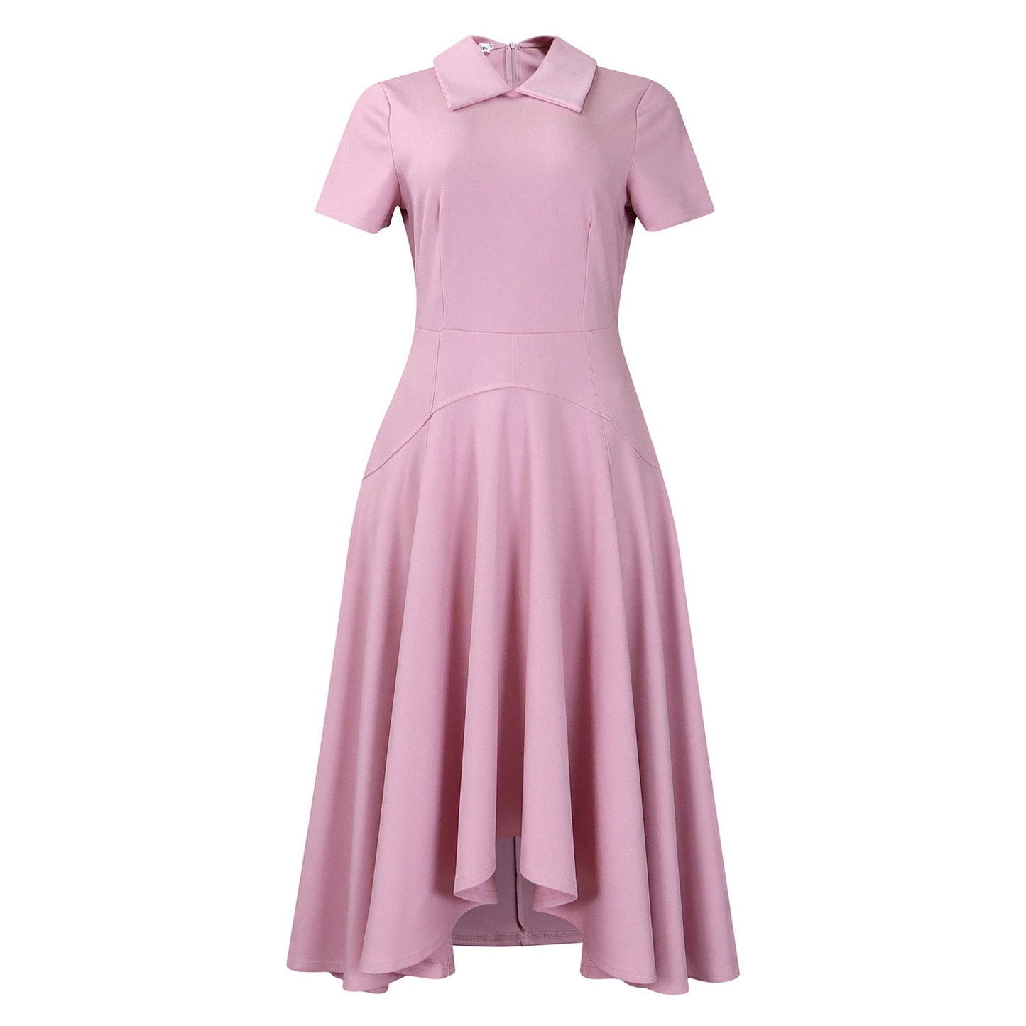 Elegant High-Waisted Maxi Dress For Evening Events