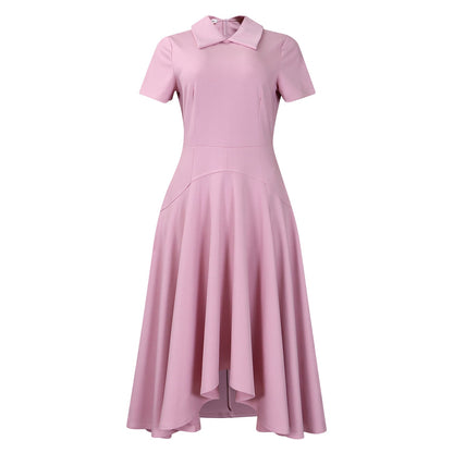 Elegant High-Waisted Maxi Dress For Evening Events