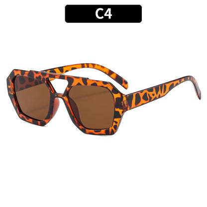 Trendy Pilot Sunglasses with UV400 Protection