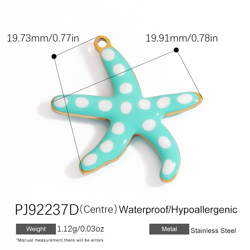 Stainless Steel DIY Jewelry Accessories Cute Charm Pendant